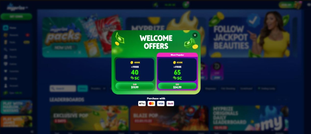 myprize welcome offer